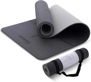 UMINEUX Yoga Mat Extra Thick 1/3'' Non Slip Yoga Mats for Women Eco Friendly TPE Fitness Exercise Mat with Carrying Sling & Storage Bag