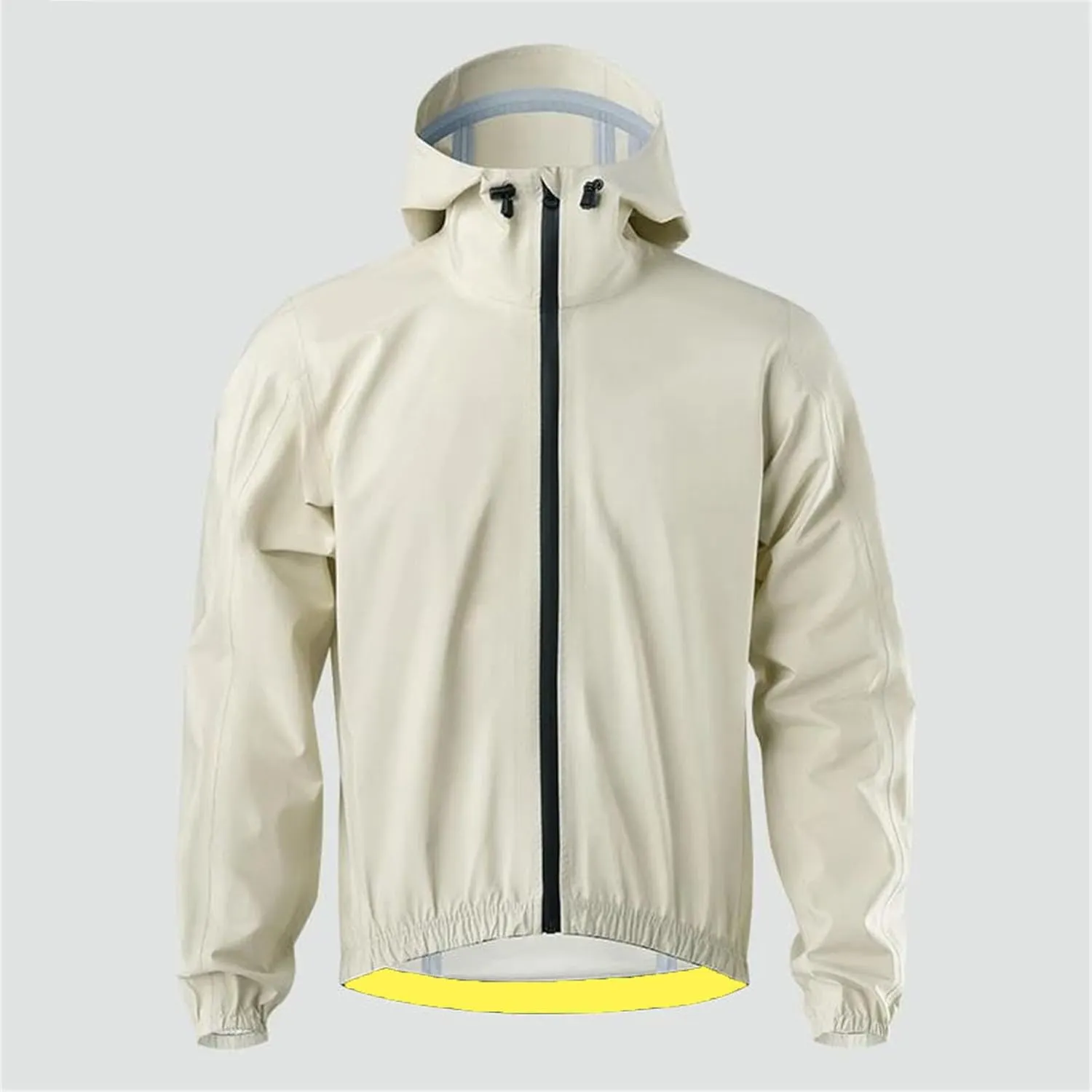 Unisex Cycling Weather-Ready Coat - Hooded Leisure Jacket for Trekking & Sports