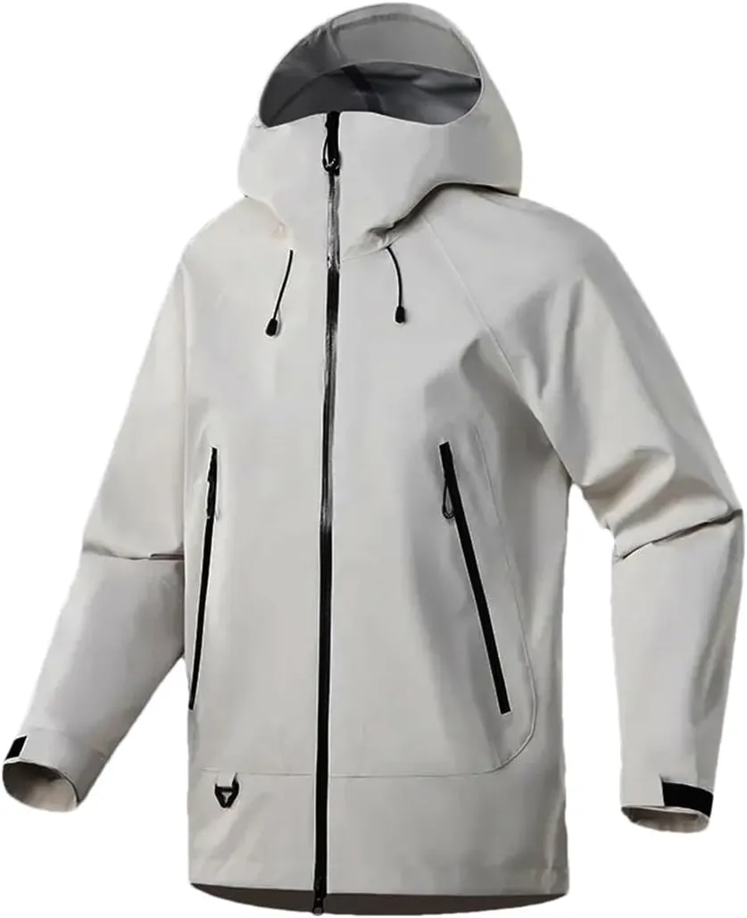 Unisex Hardshell Sports Jacket - Winter-Ready Outer Layer for Alpine Skiing
