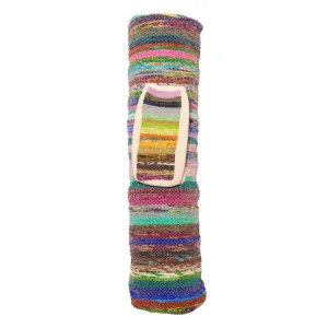 Upcycled Yoga Mat Bag (Recycled fabrics)