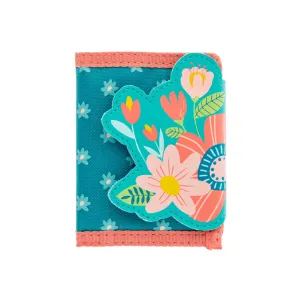 Wallet Turquoise Floral