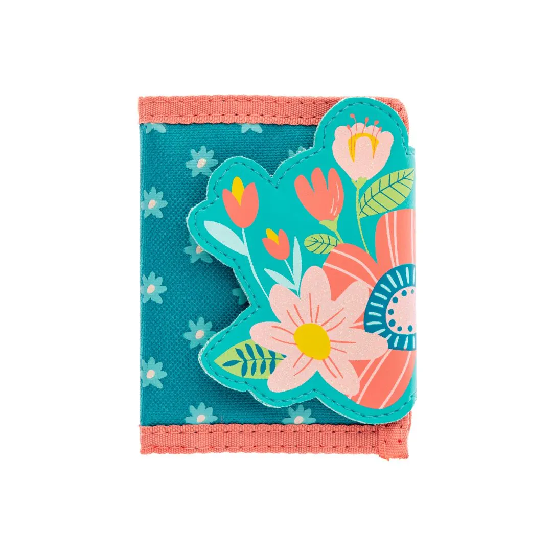 Wallet Turquoise Floral