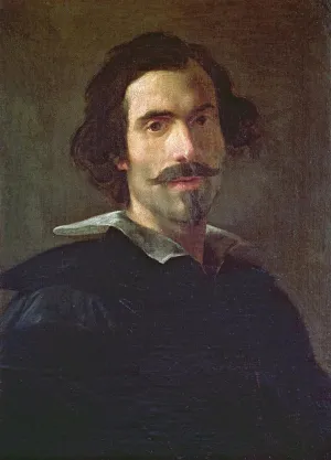 WALLKiART Abstract Painting Posters Art Prints Canvas Painting Artwork Self Portrait by Gian Lorenzo Bernini Prints on Canvas for Home Decor 60x90cm