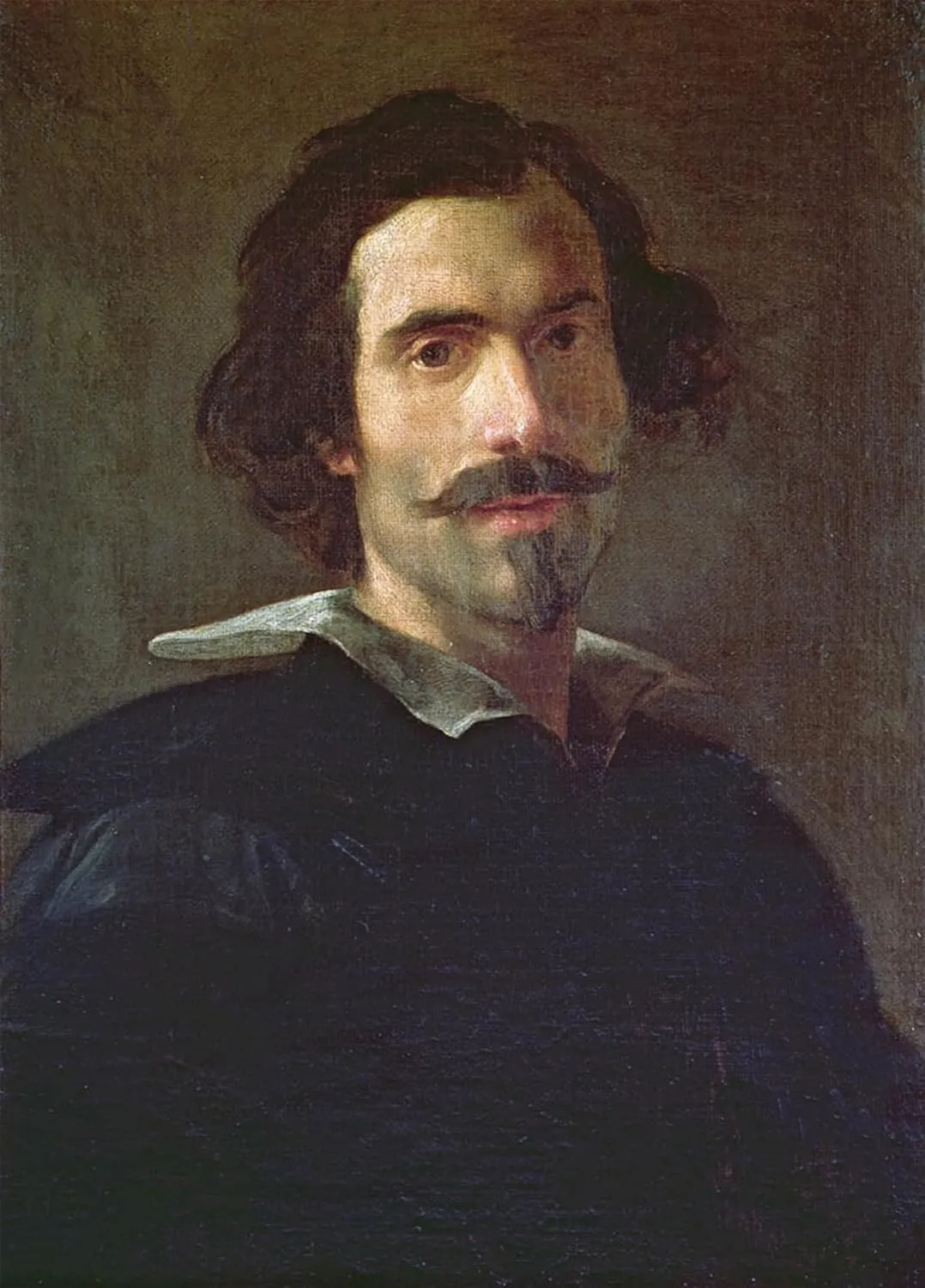 WALLKiART Abstract Painting Posters Art Prints Canvas Painting Artwork Self Portrait by Gian Lorenzo Bernini Prints on Canvas for Home Decor 60x90cm