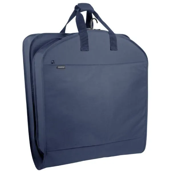 Wally Bags 40” Deluxe Travel Garment Bag with Two Pockets