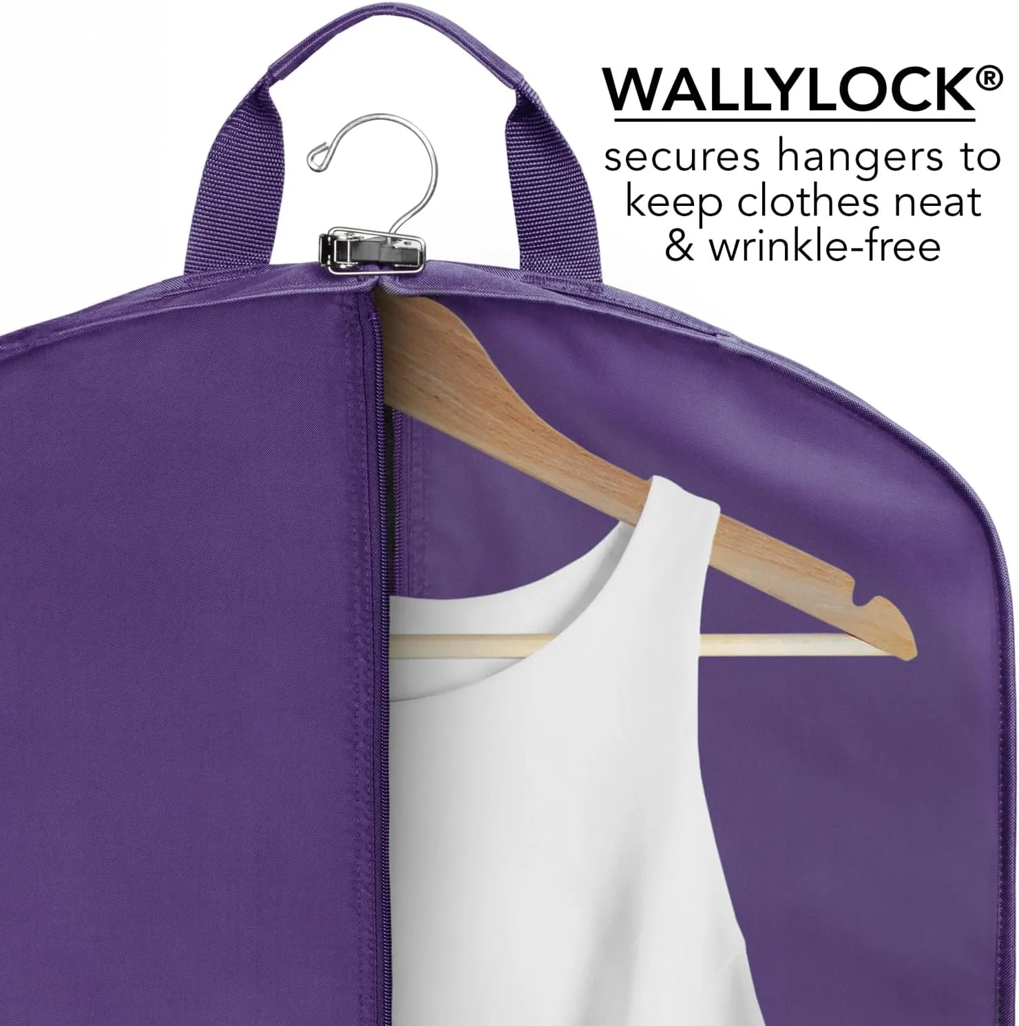 WallyBags® 60” Deluxe Travel Garment Bag