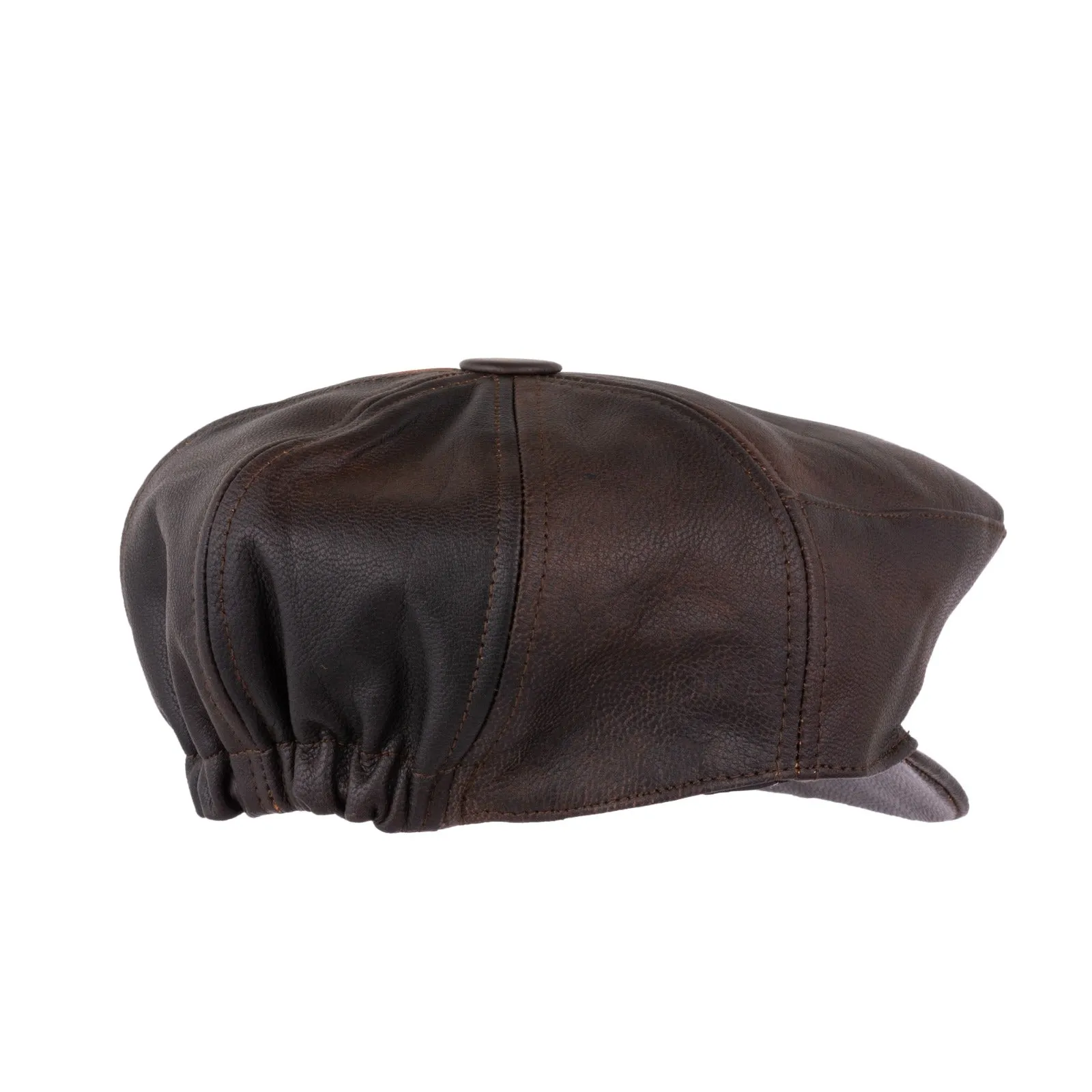 Waxed Blue Leather Canvas apron and Roll with Cap Gift Set