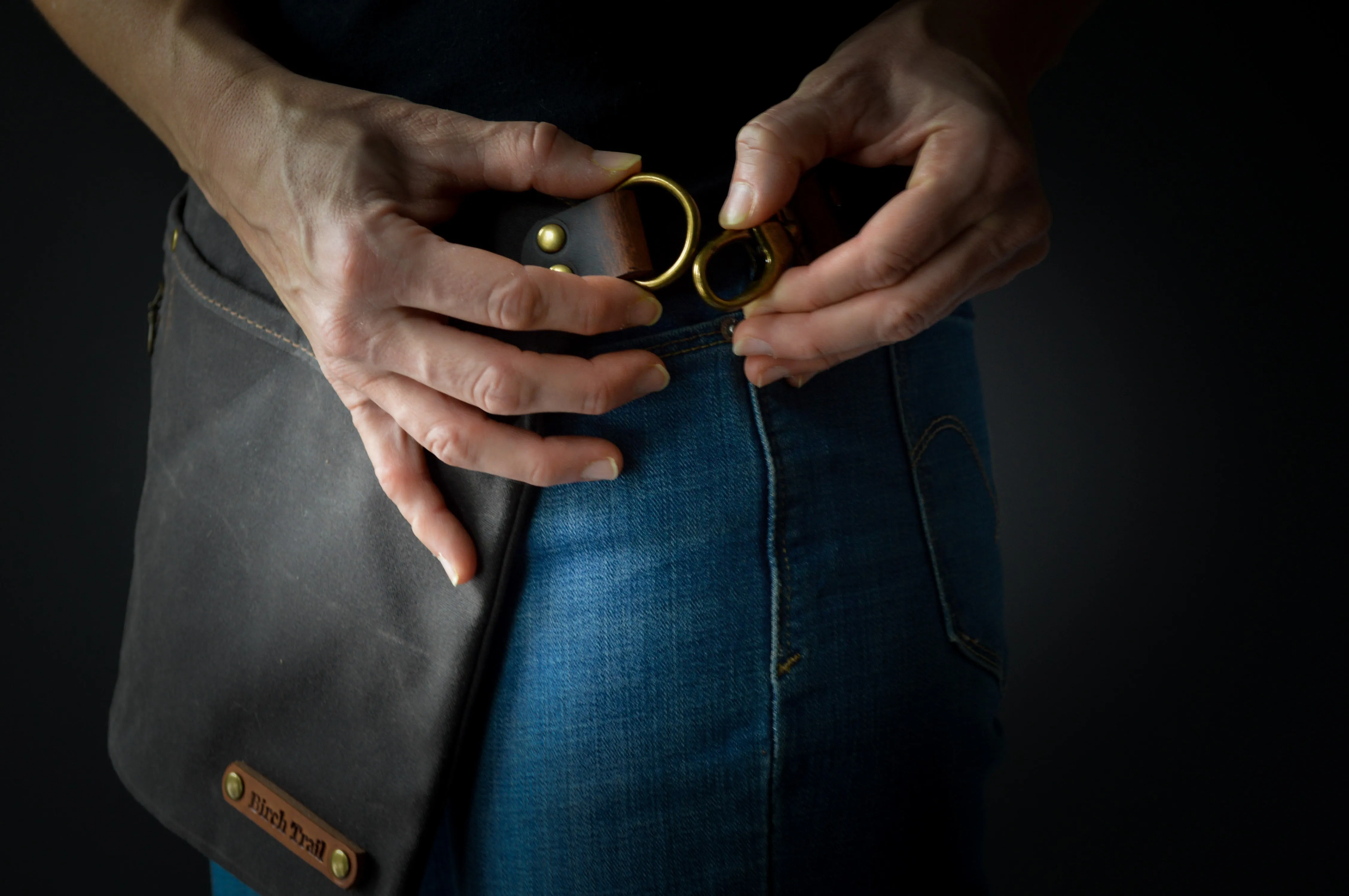 Waxed Canvas Maker Apron