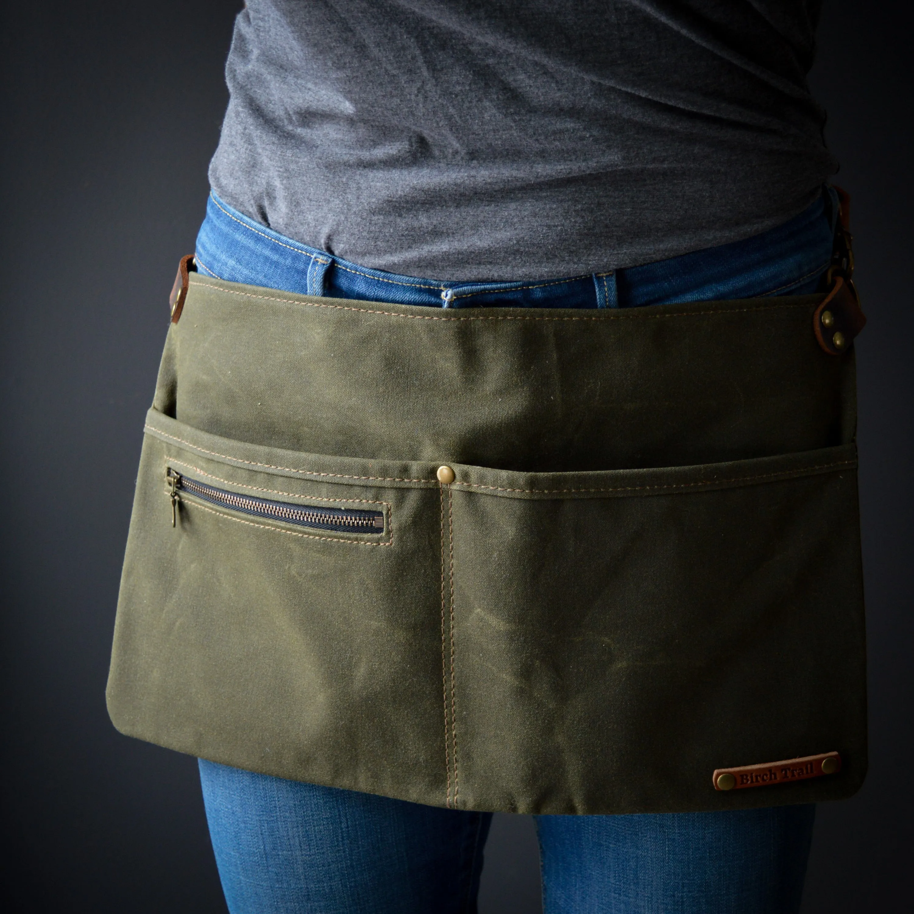 Waxed Canvas Maker Apron