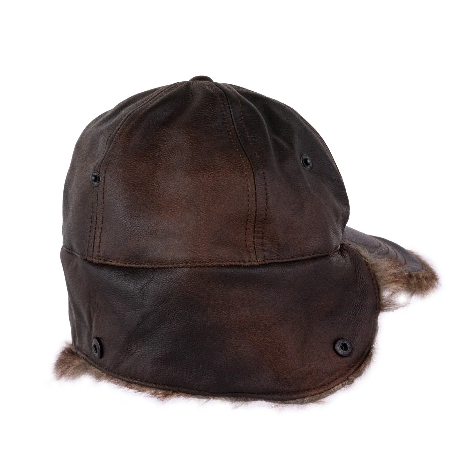 Waxed Green Leather Canvas apron and Roll with Cap and Mitts Gift Set