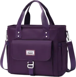 Weitars Lunch Bag for Women Work,Insulated Lunch Box Extra Large Lunch Tote Bag,Wide-Open Tote Cooler Bag With Removable Shoulder Strap with Side Pocket,Lunchbag For Picnic Hiking Beach