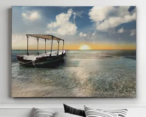 Wexford Home Costa Maya Sunset Gallery Wrapped Canvas Wall Art, 30x40
