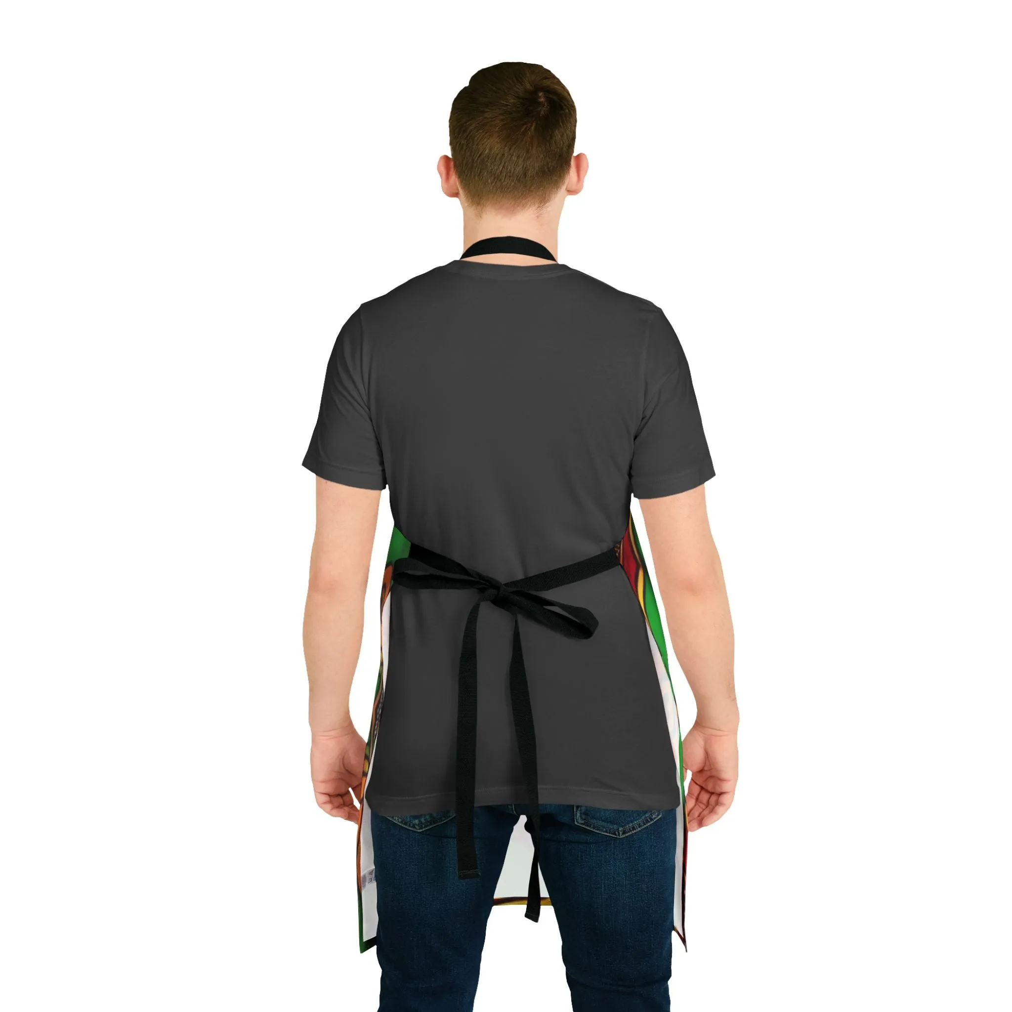 What's Cooking?Apron, 5-Color Straps (AOP) #WC6