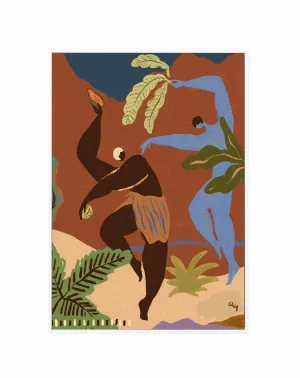Wild Rhythm | Framed Canvas Art Print