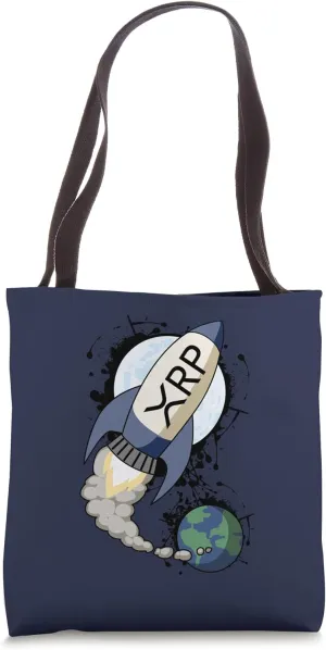 XRP Skyrockets in a Crypto BULLRUN, Ripple Millionaire Coin Tote Bag
