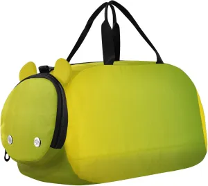 Yellow Gradient Gym Duffel Bag with Shoes Compartment Multifunctional Sports Duffel Bag for Travel, Sports, Duffel, Weekender
