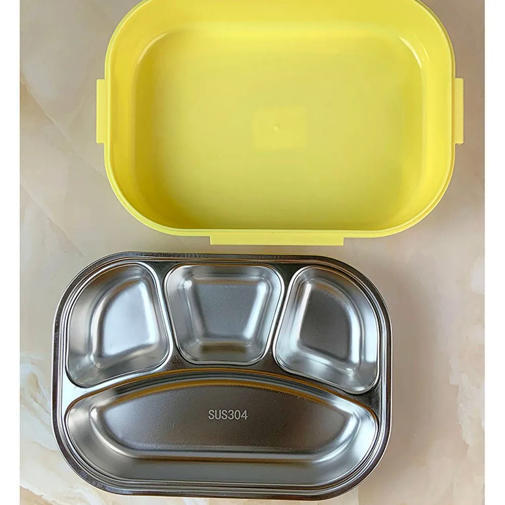Yellow Icecream Drip Big Size Stainless Steel, 1300ml