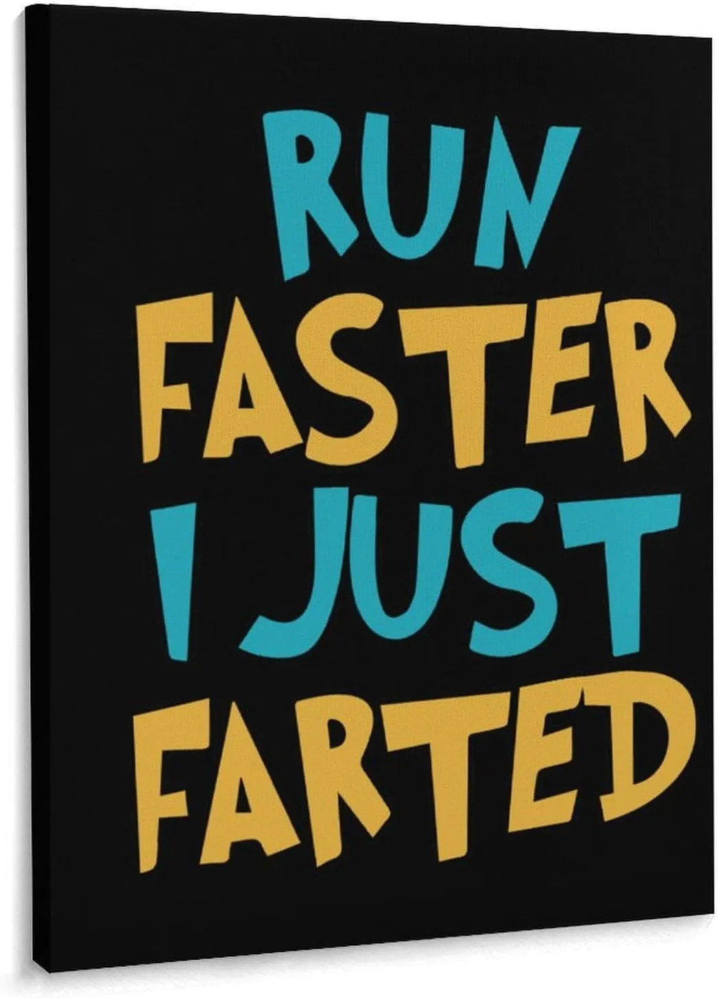 Yepp I Just Farted Fashion Wall Art Home Decor Hanging Poster Pictures Artwork for Bedroom Office Frame-style