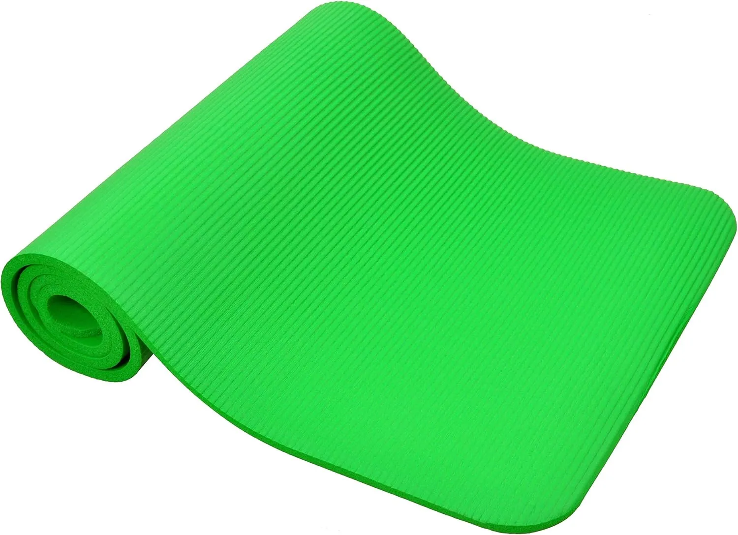 Yoga Mat, 1/2-Inch Extra Thick High Density Exercise Mat, Anti-Tear Exercise Yoga Mat with Carrying Strap, Suitable for Various Yoga Exercises