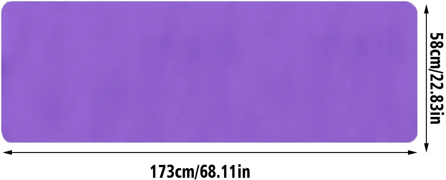 Yoga Mat 1/5 Inch Thick Anti-Tear High Density Non Slip Exercise Mat with Carrying Strap Hot Yoga Mat for Stretching, Home Yoga, Pilates, Floor, Fitness, Gym, Workouts