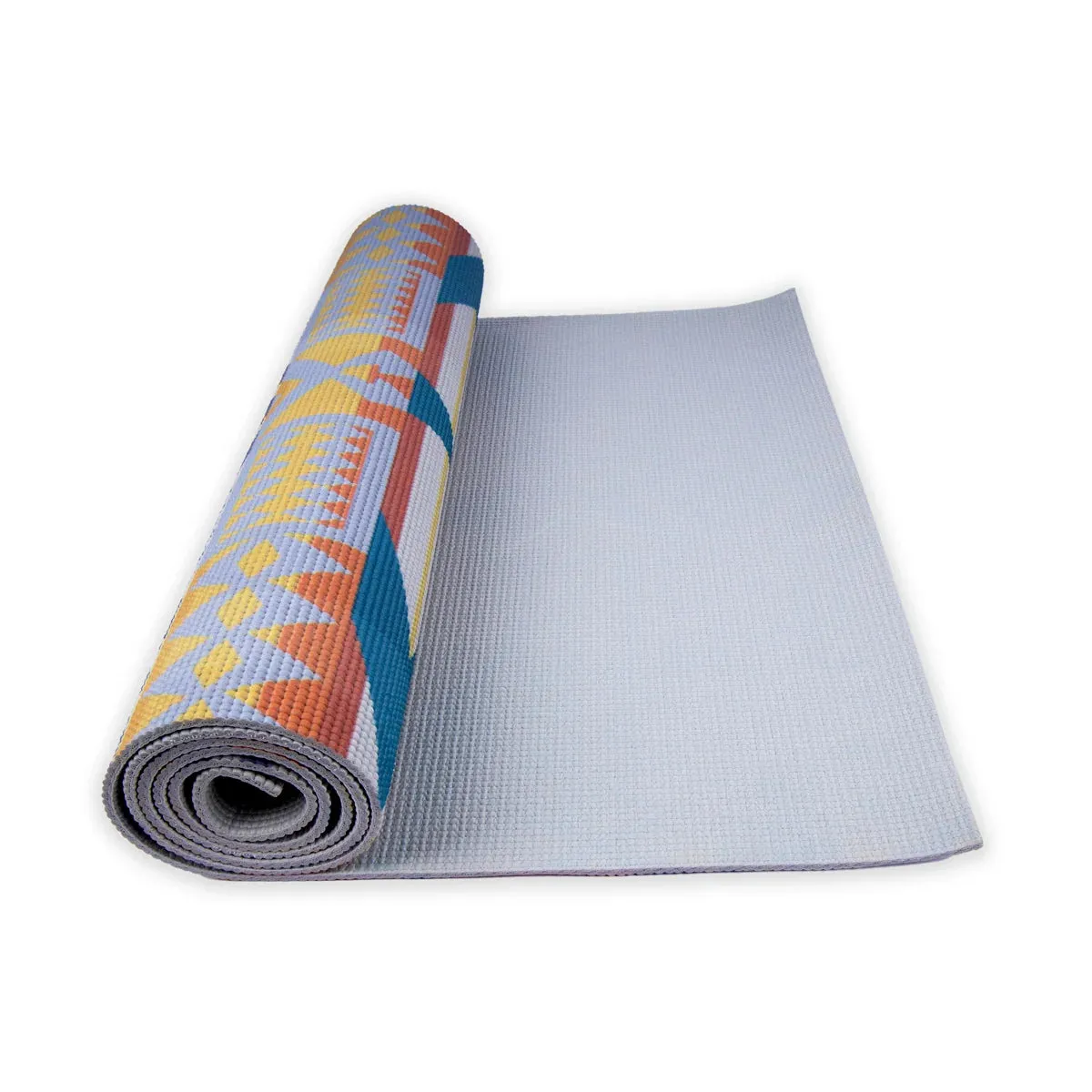 Yoga Mat - 24 x 62 Inches | Printed Yogasanam/ Pooja Aasan for Home