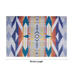Yoga Mat - 24 x 62 Inches | Printed Yogasanam/ Pooja Aasan for Home