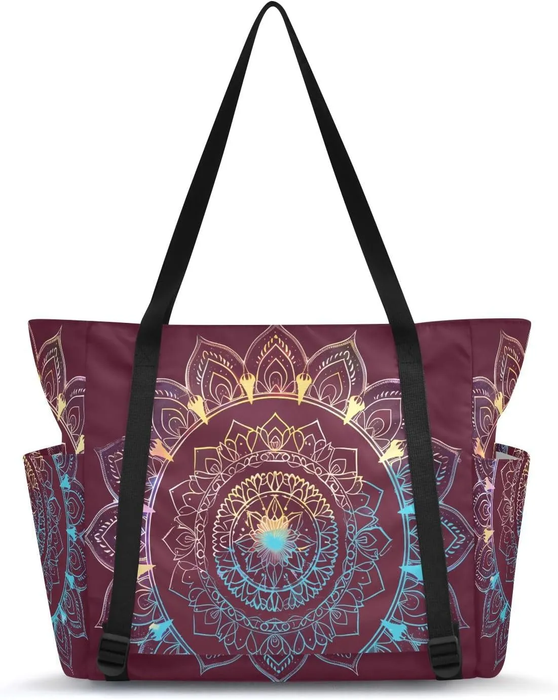 Yoga Mat Bag for Women Adjustable Yoga Mat Carrier Bag with Pockets