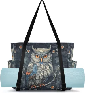 Yoga Mat Bag for Women Adjustable Yoga Mat Carrier Bag with Pockets