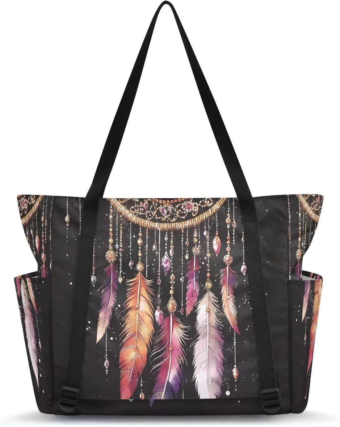 Yoga Mat Bag for Women Adjustable Yoga Mat Carrier Bag with Pockets
