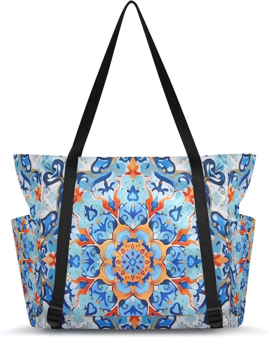 Yoga Mat Bag for Women Adjustable Yoga Mat Carrier Bag with Pockets