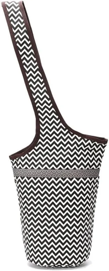 Yoga Mat Bag Large Size Pocket and Zippered Pocket, Long Yoga Bag