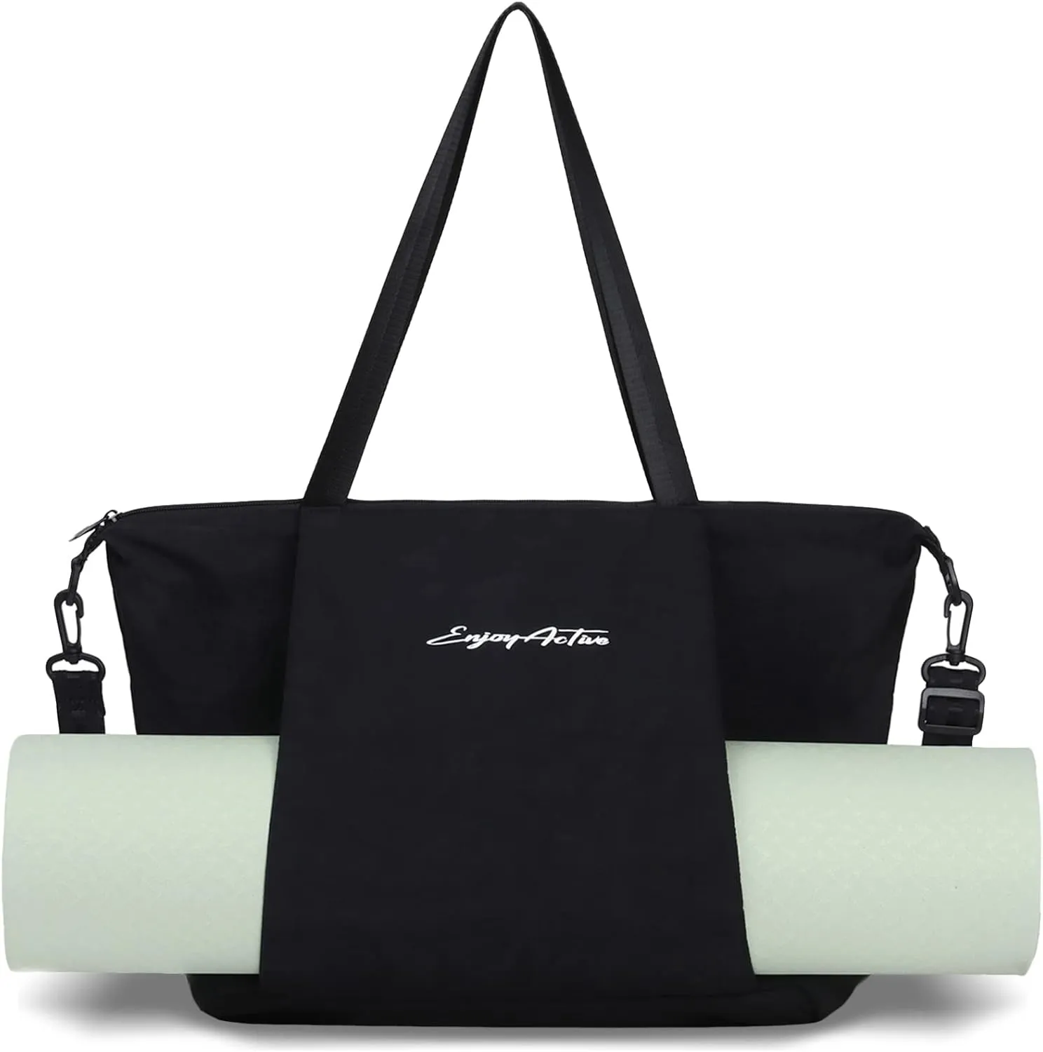 Yoga Mat Bag | Premium, Waterproof, Multi Pockets, Adjustable Strap | 2 size for 1/4" or 1/2" Thick Yoga Mat Carrier | Perfect Yoga Bag to Gym Class Beach Park Travel for Women & Men