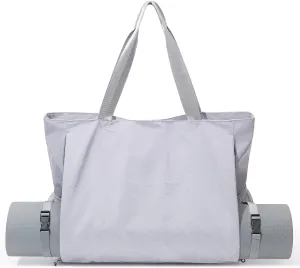 Yoga Mat Bag - Waterproof Shoulder Gym Bag with Yoga Mat Holder & Wet Pocket for Gym, Pilates, Travel, Beach and Daily Use