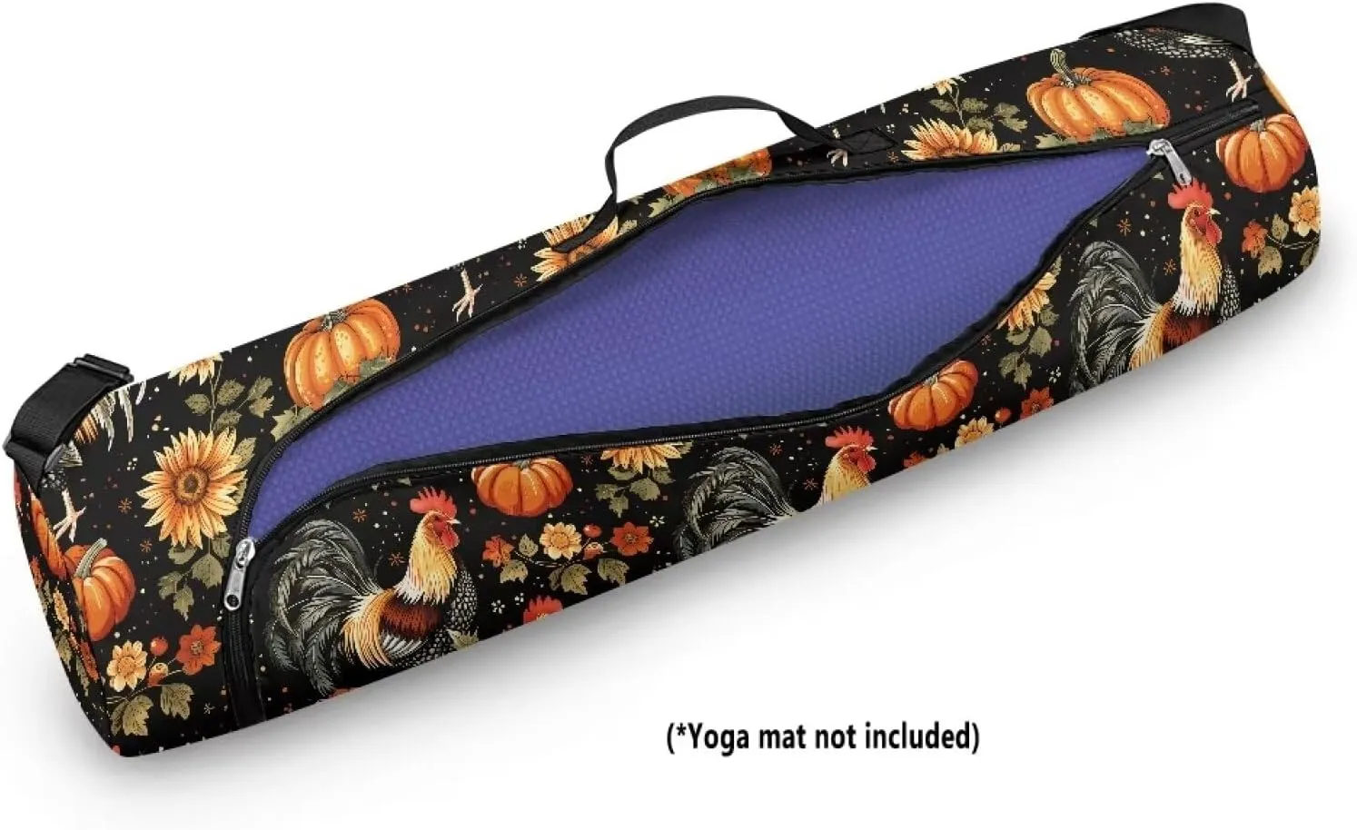 Yoga Mat Bag with Adjustable Straps Yoga Mat Carrier Portable Large Capacity Yoga Bag Machine Washable