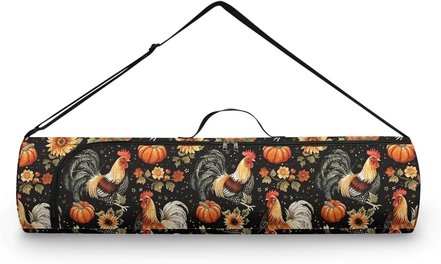 Yoga Mat Bag with Adjustable Straps Yoga Mat Carrier Portable Large Capacity Yoga Bag Machine Washable