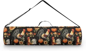 Yoga Mat Bag with Adjustable Straps Yoga Mat Carrier Portable Large Capacity Yoga Bag Machine Washable