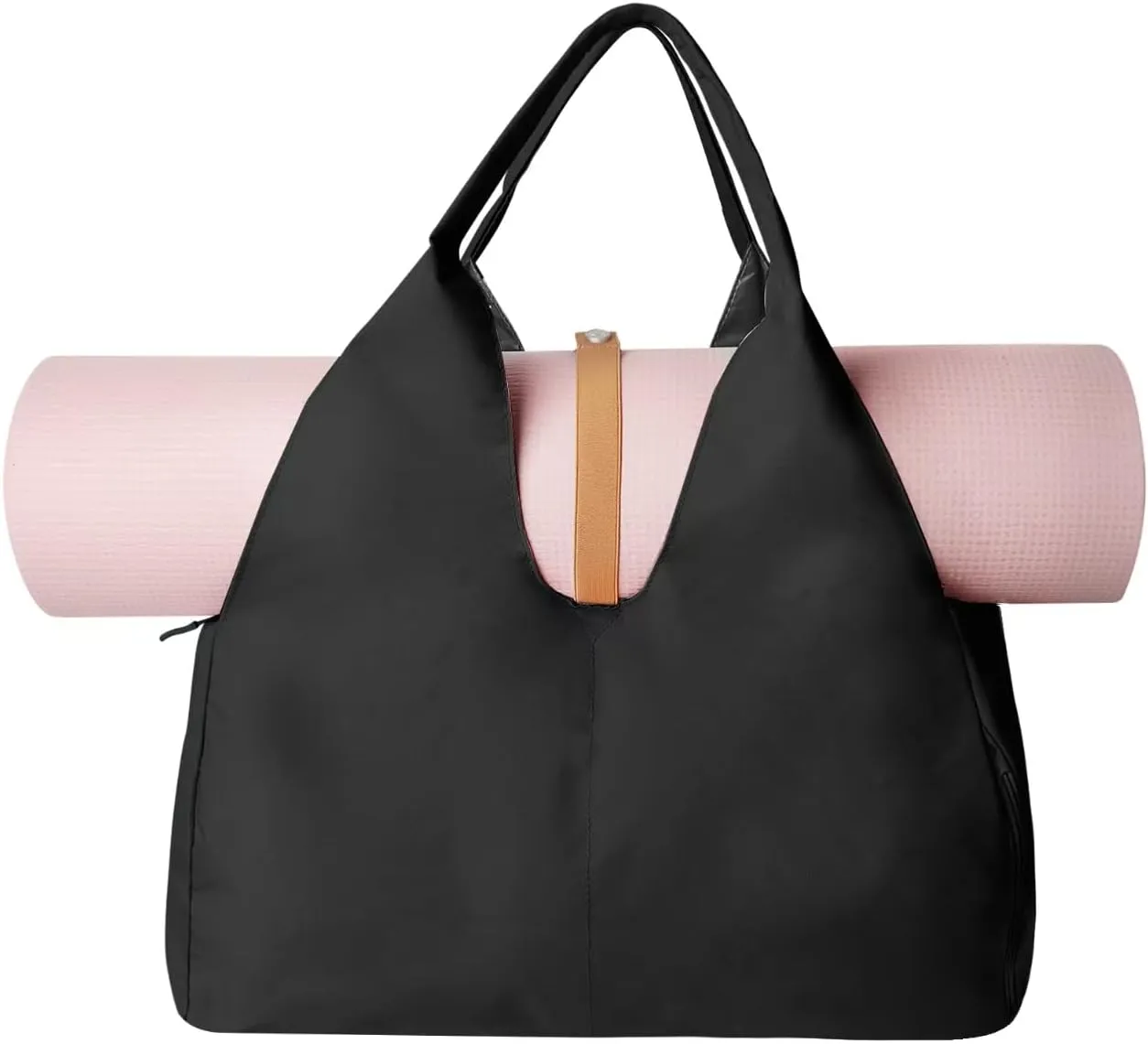 Yoga Mat Bag, Women Workout Gag Oxford Cloth Sport Yoga Gym Bag with Shoes Compartment & Wet Dry Storage Pockets, Yoga Mat Carrier Bag