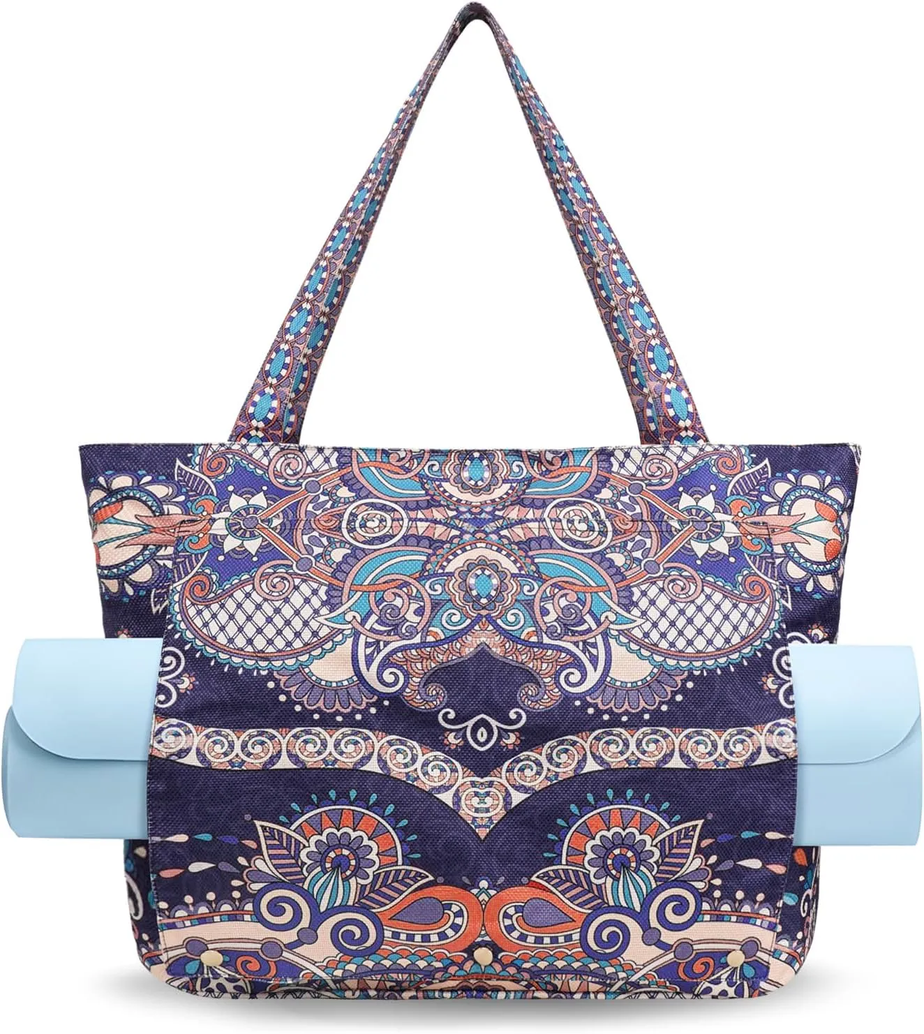 Yoga Mat Bag Yoga Bags and Carriers Fits All Your Stuff Yoga Tote Bag with Zipper Pocket Yoga Mat Carrier Pilates Bag