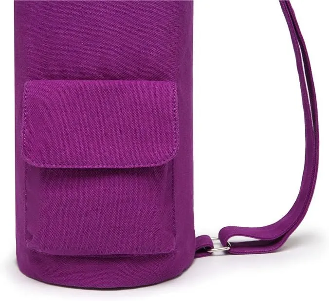 Yoga Mat Bag,Full-zip Exercise Yoga Mat Carrier Bag - Double Storage Pocket,Easy Access Zipper, Adjustable Shoulder Strap and Handle,Fits Most Mats