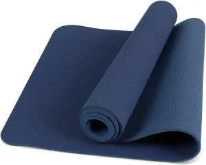 Yoga Mat, Eco-Friendly TPE Material, High-Density Non-Slip &Tear-Resistant, 72"x24" Extra Thick 0.24", Exercise & Workout Mat for Yoga, Pilates, and Fitness