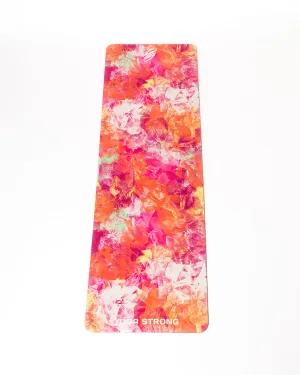 Yoga Strong P1175 , Yoga Mat 72" X 24", Abstract Floral