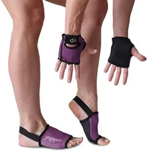 YogaPaws SkinThin Non Slip Yoga Gloves and Yoga Socks for Women & Men for Hot Yoga, Crossfit, Cycling, for Sweaty Hands Feet