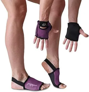 YogaPaws SkinThin Non Slip Yoga Gloves and Yoga Socks for Women & Men for Hot Yoga, Crossfit, Cycling, for Sweaty Hands Feet