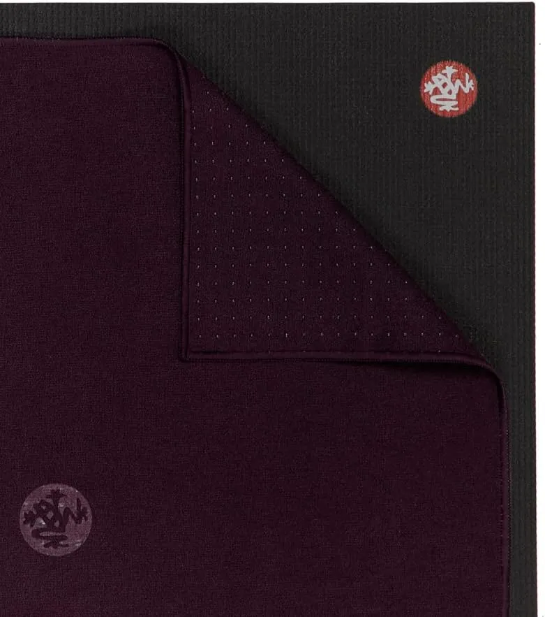 Yogitoes Yoga Hand Towel - Quick Drying Microfiber, Lightweight, Easy for Travel, Use in Hot Yoga, Vinyasa and Power, 16 Inch (40cm)