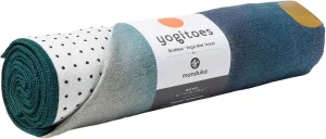 Yogitoes Yoga Mat Towel - Absorbent, Non-Slip, Quick Drying Microfiber Towel with Skidless Technology for Hot Yoga, Pilates, Beach, and General Fitness