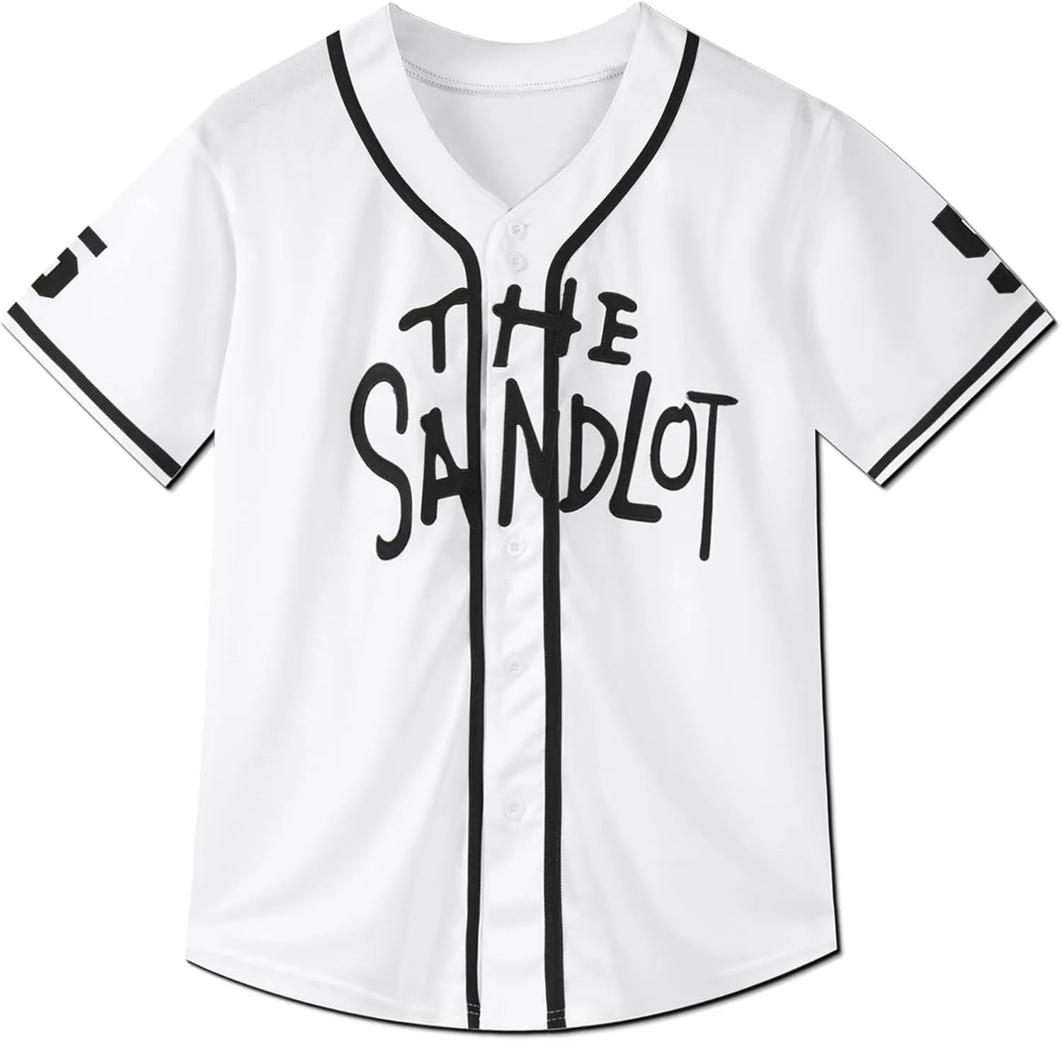 Youth Baseball Jersey #30 Stitched The Sandlot Benny The Jet Rodriguez Movie Kids Baseball Jersey Gift for Kids XS-XL