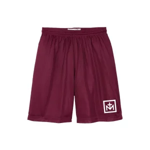 YST510-MAR-Gym Shorts with St. Martha Logo