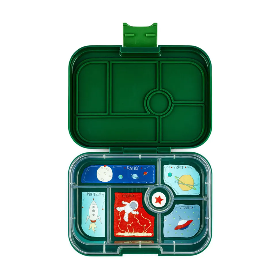 Yumbox Original Explore Green 6C - Rocket