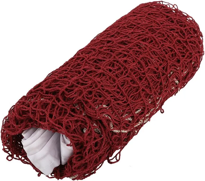 Zopsc Badminton Net Portable - Polypropylene Fiber Mesh Outdoor Sports Entertainment Training Net Set